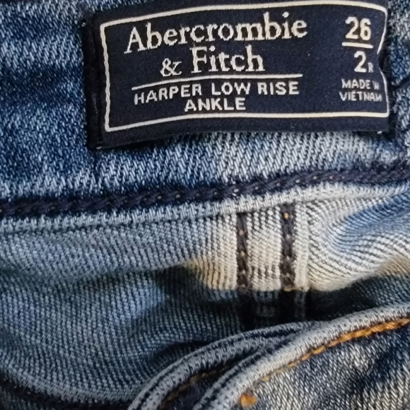 Abercrombie & Fitch Harper low rise ankle skinny jeans - Picture 3 of 4